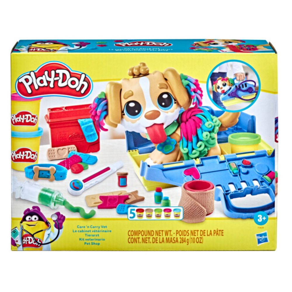 Kit Veterinario Playdoh Con Cachorro F3639 Oechsle