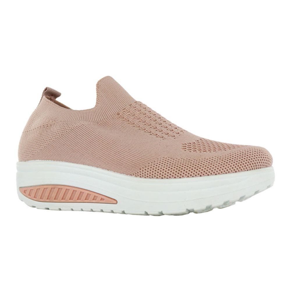 Zapatilla De Textil Ecco Mujer Cari03 Palo Rosa | Oechsle - Oechsle