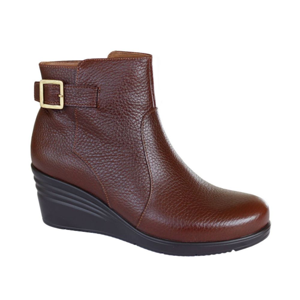 Botines De Cuero Ecco Mujer Chabela02 Cobre | Oechsle - Oechsle