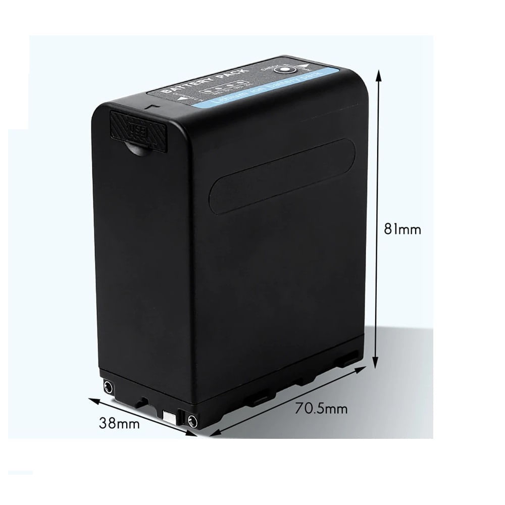 Batería NP-F990 para Sony de 13,4000mah