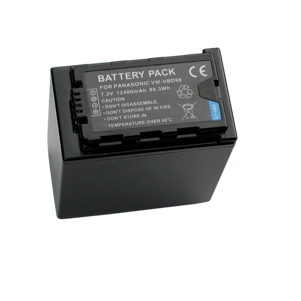 Batería VW-VBD098 para filmadora Panasonic