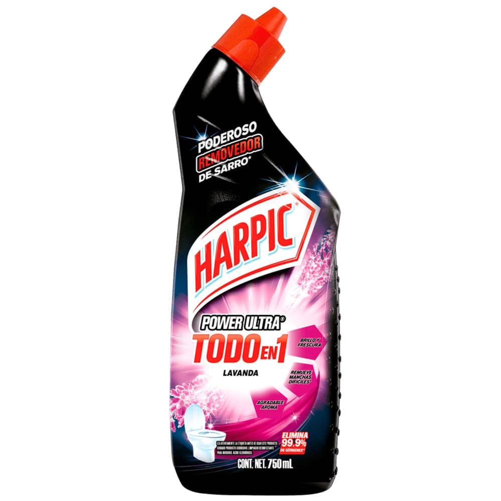 Desinfectante de Baño HARPIC Lavanda Frasco 750ml