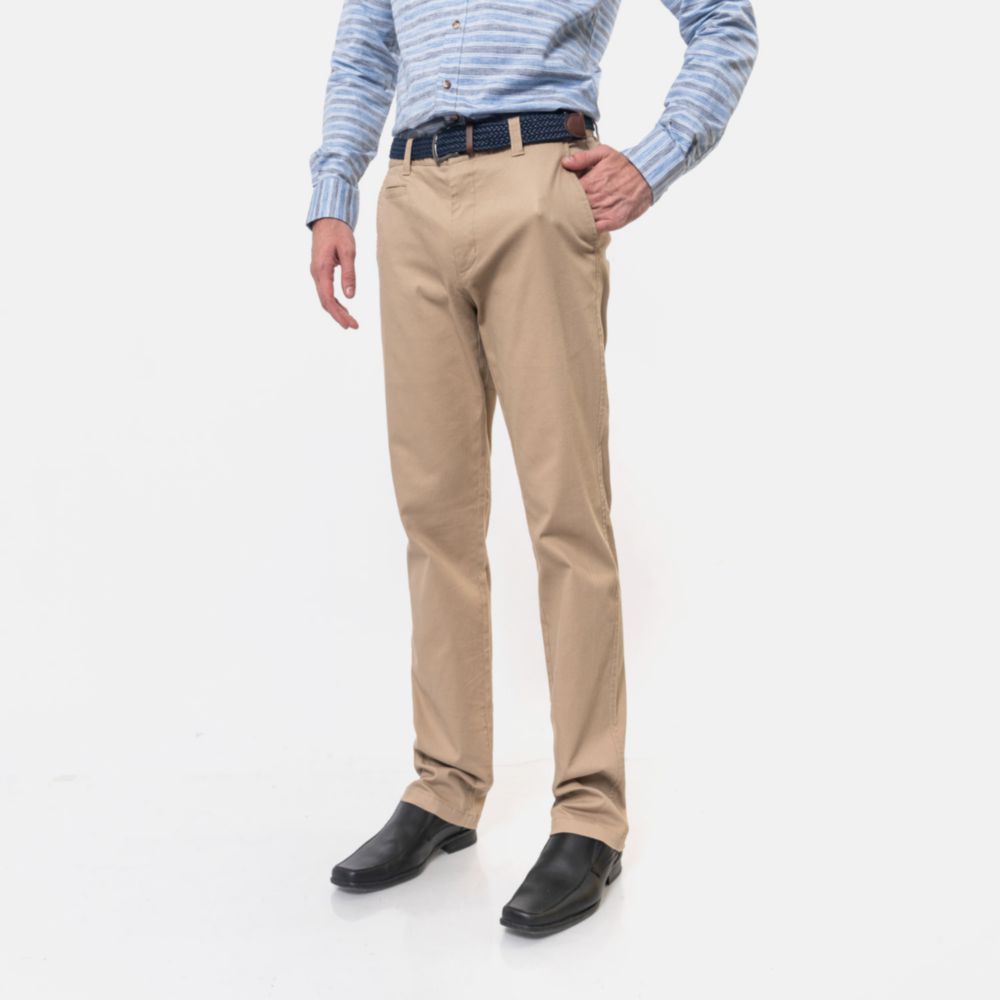 Pantalon Pierre Cardin De Drill Fantasia Con Correa Pc-55208Pa Hombre |  Oechsle.pe - Oechsle