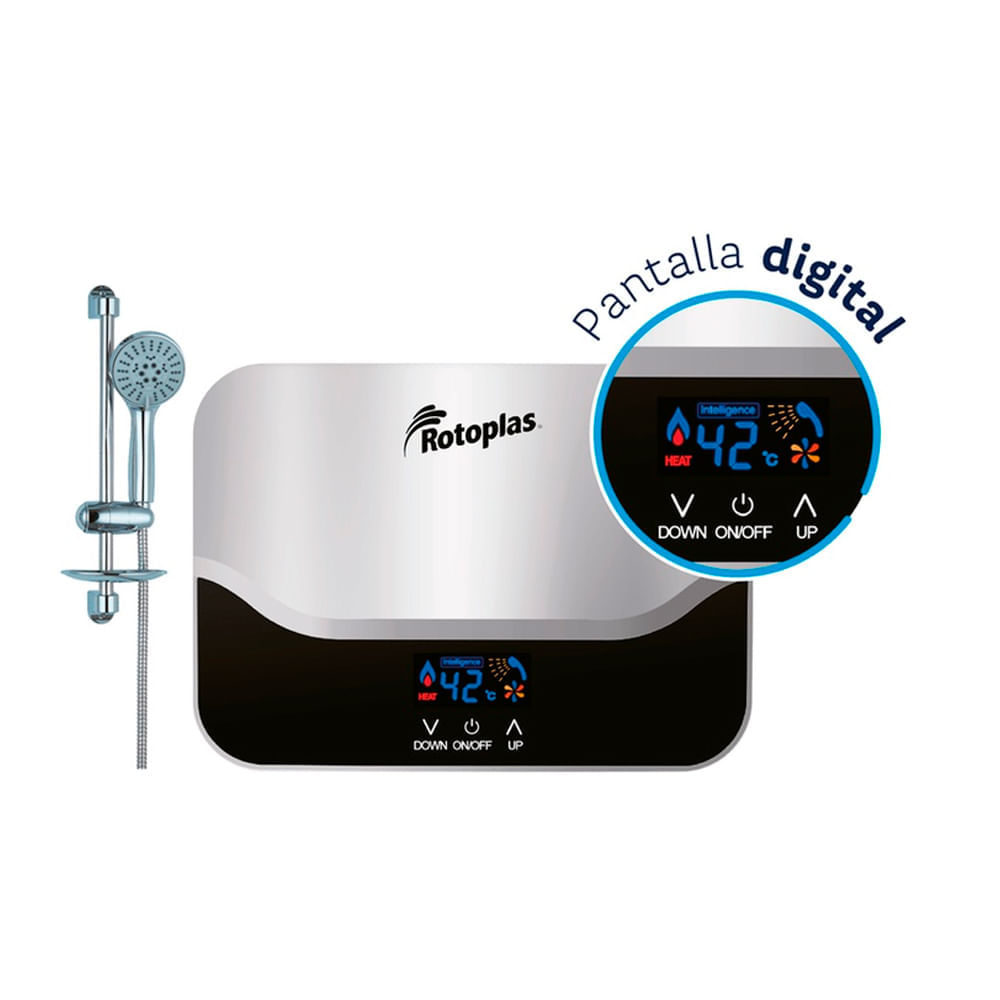 Terma Instantánea Rotoplas Prisma con Sensor 2.6 PSI