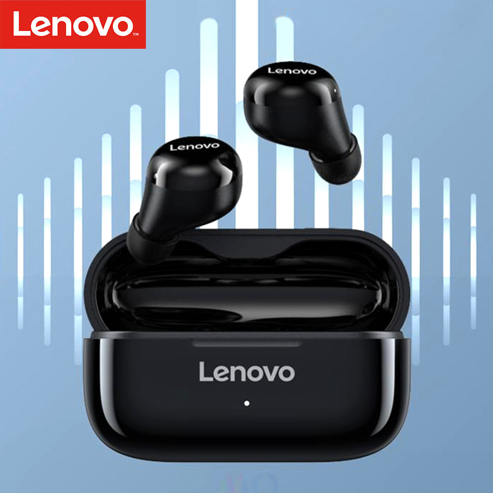 Auriculares Inalambrico Bluetooth Lenovo Ht38 Tactil Negro