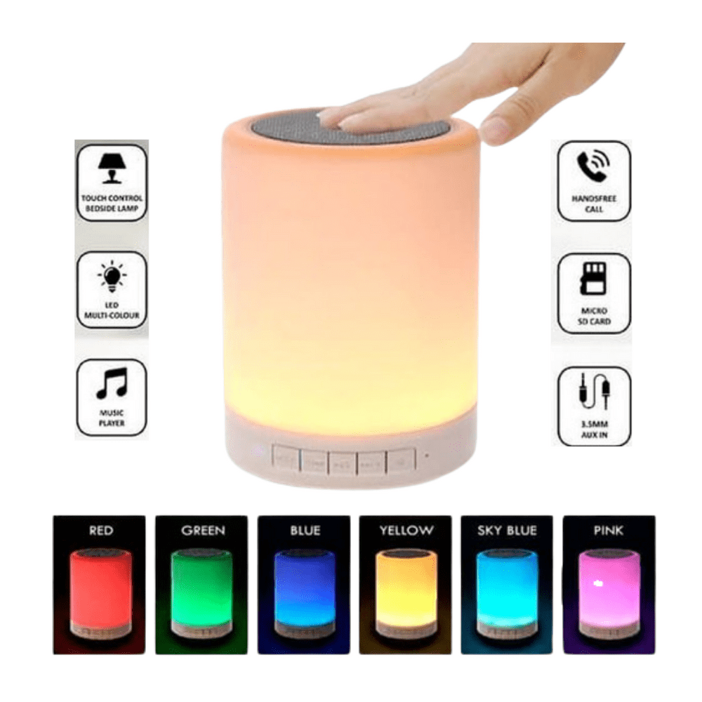 Lámpara Parlante Táctil Rgb con Bluetooth I Oechsle - Oechsle