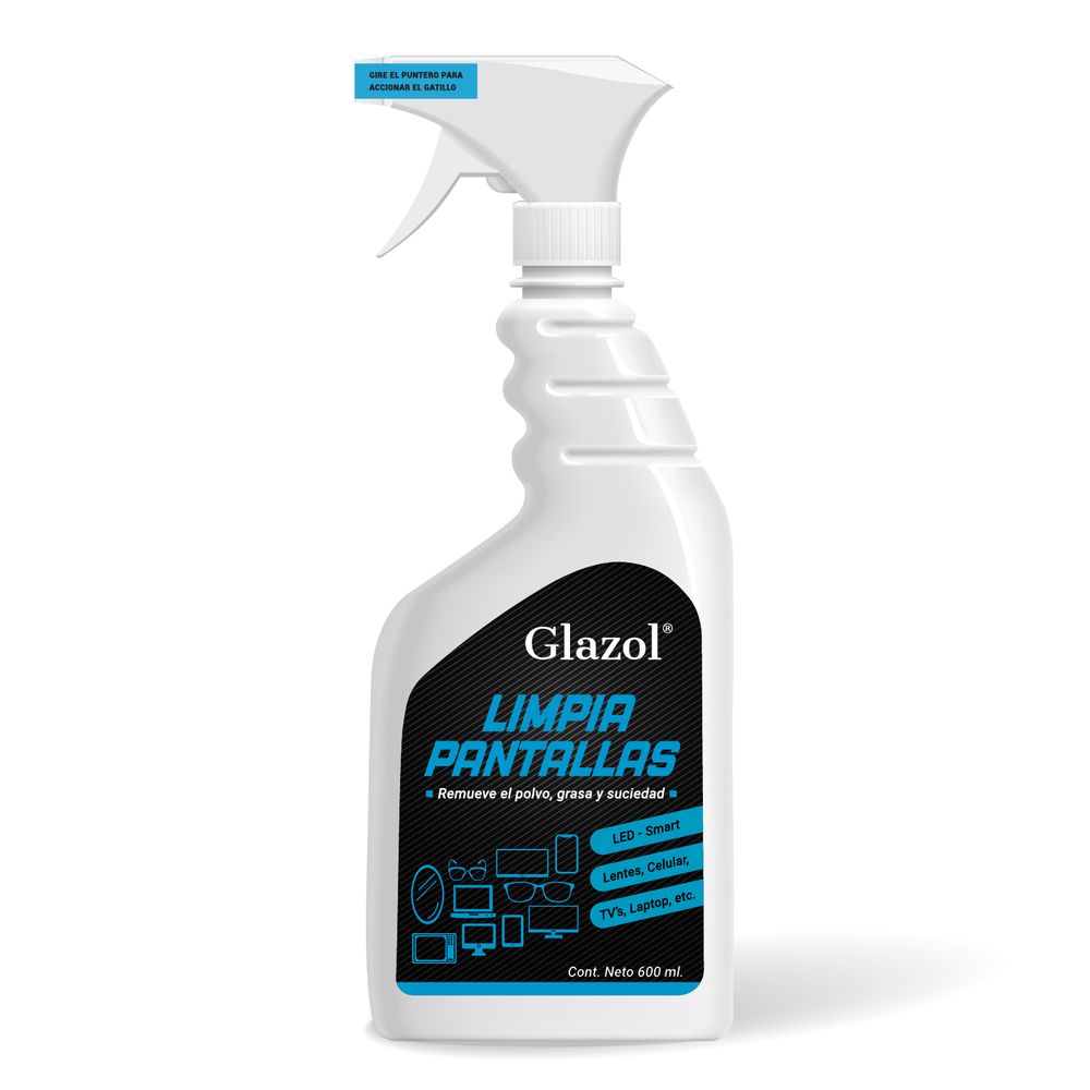 Limpia Pantallas Glazol 600ML.