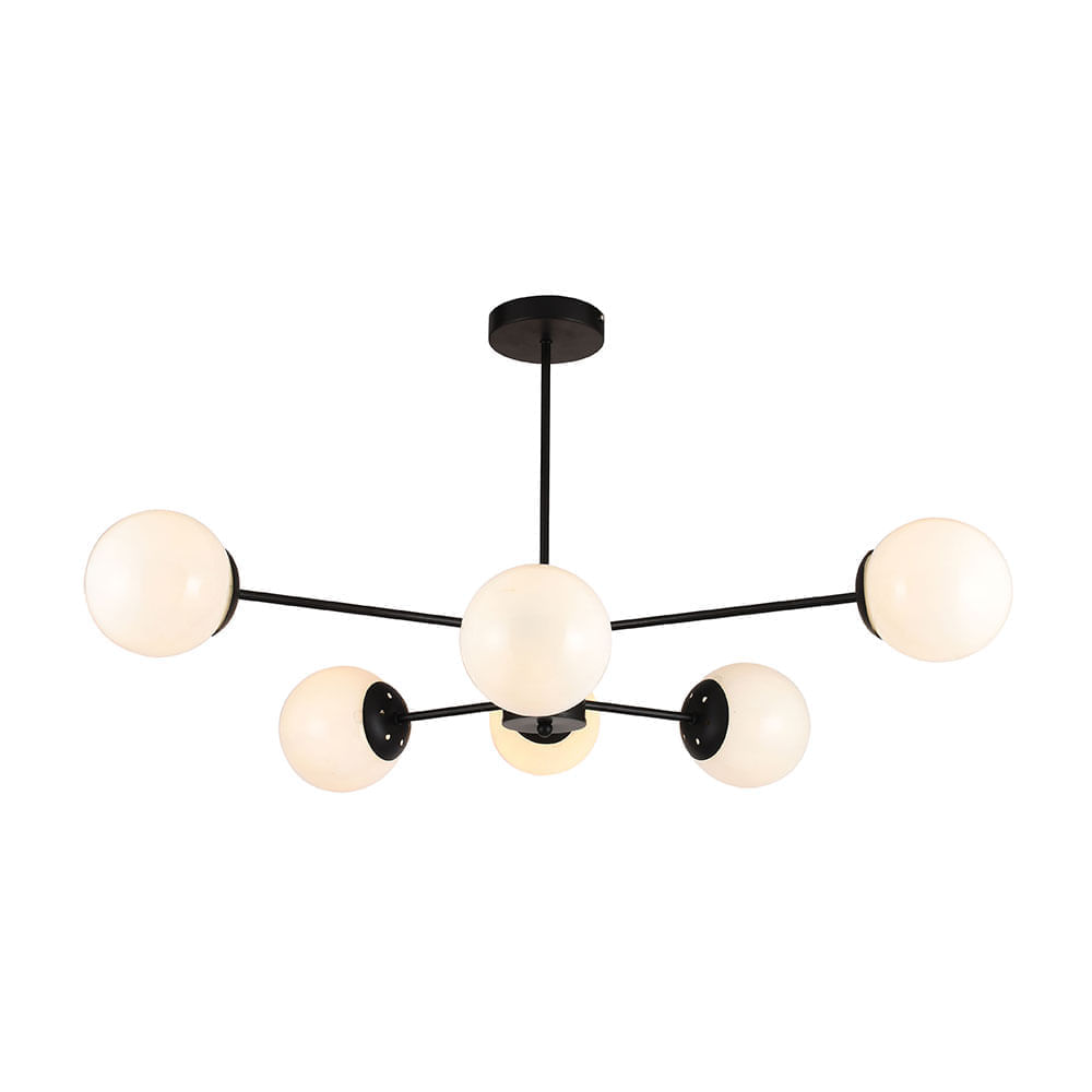 Colgante Gea negro E27