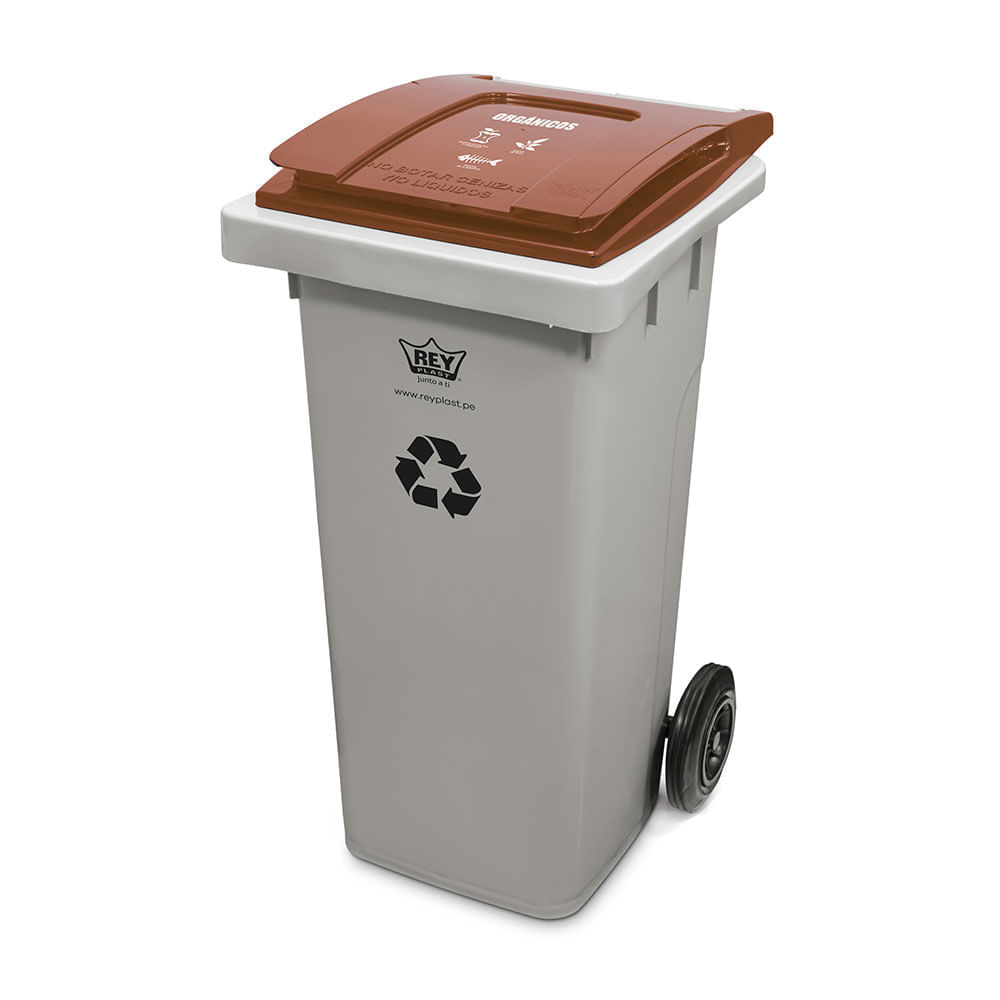 Recolector Eco. Standard 120 litros Orgánicos Reyplast