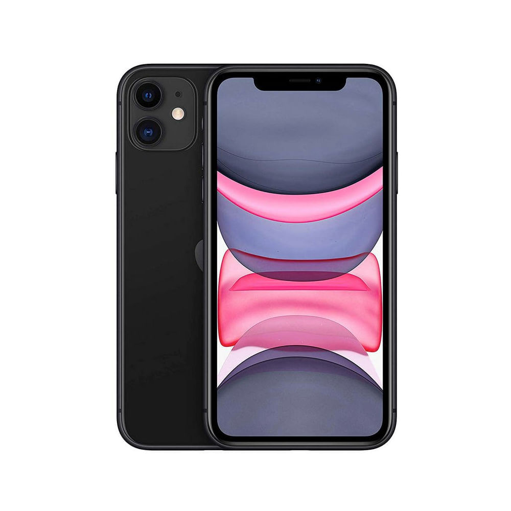 Celular Apple iPhone 11 Negro 64 GB Reacondicionado