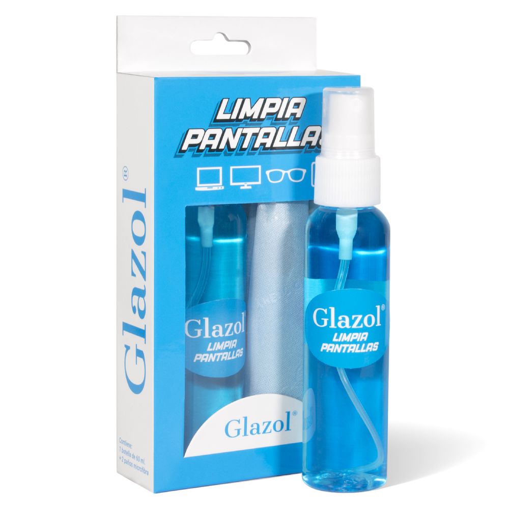 Limpia Pantallas Glazol 60ML.