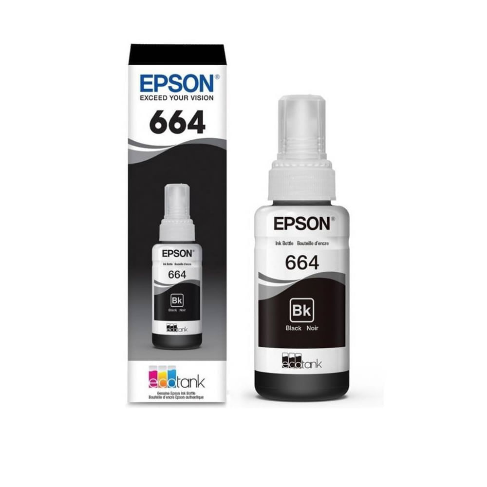 Tinta Original Epson T664 -Negro | Oechsle - Oechsle