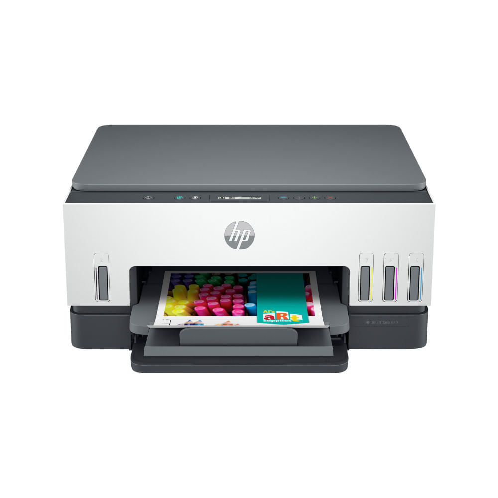 Impresora Multifuncional Hp Smart Tank 670 Duplex Color Wifi | Knasta Chile