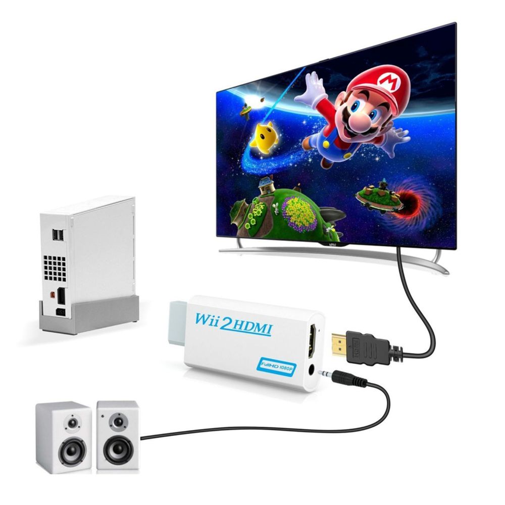 Adaptador USB Nintendo WII para HMDI 1 Salida