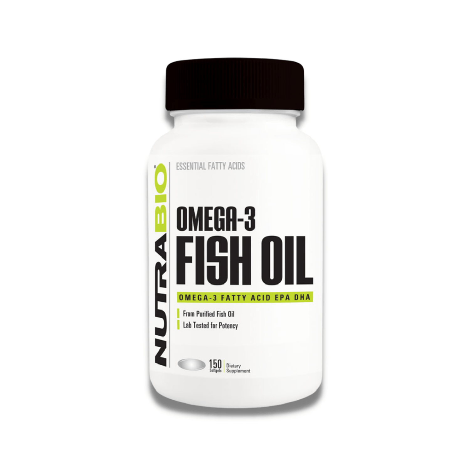 Omega 3 Fish Oil 150 Softgels Nutrabio Oechsle