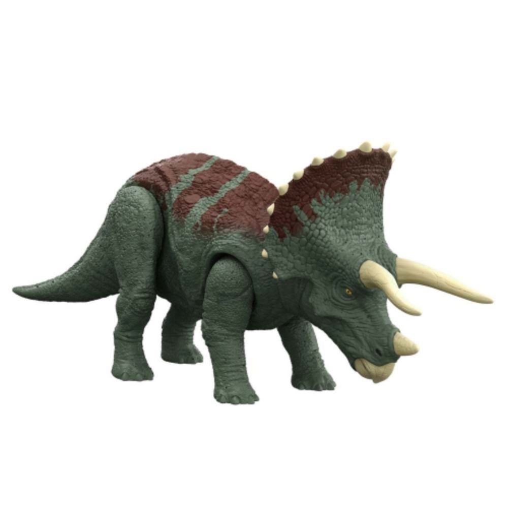 Dinosaurio Jurassic World Triceratops Ruge Y Ataca Hdx34  -  Oechsle
