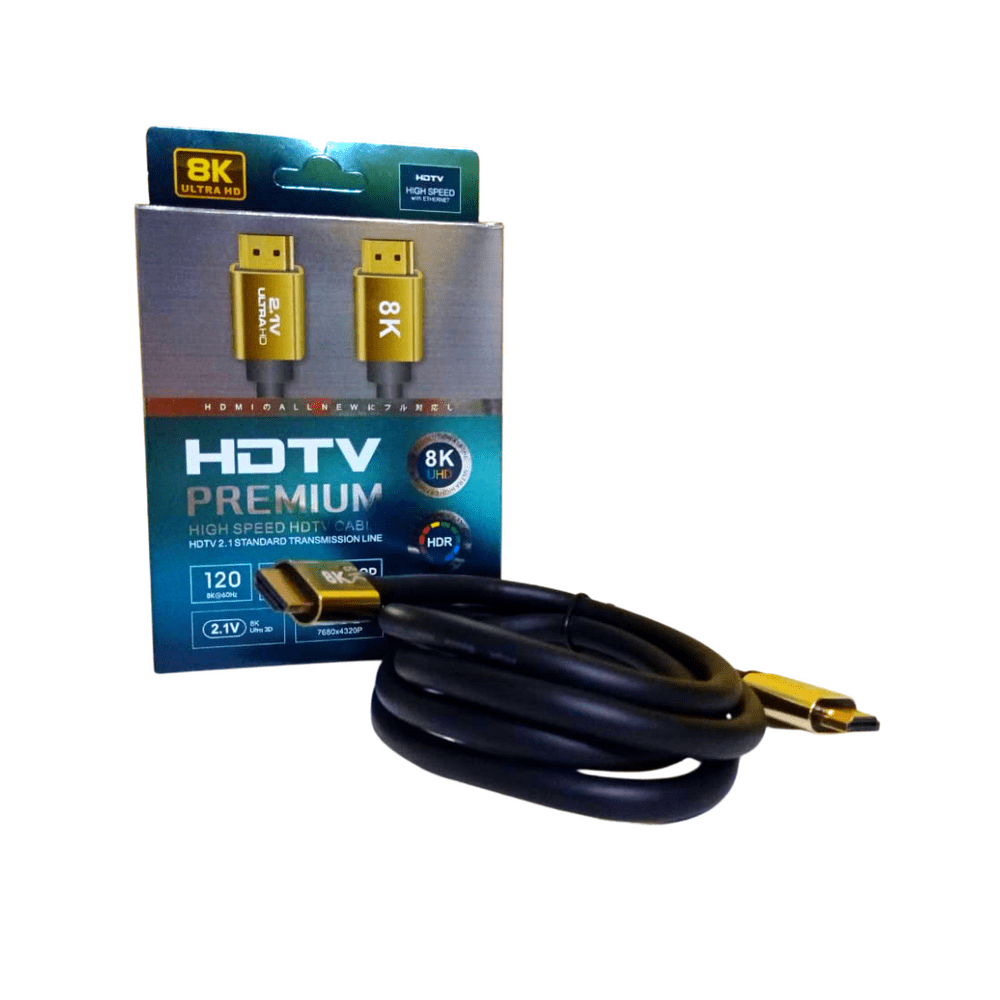 Cable Hdmi 1.5m 8k 2.1v Ultra Hd 4320p Alta Velocidad 60hz