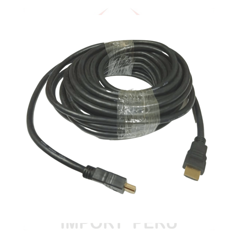 Cable Hdmi Liso 10 Metros Full Hd 1080p