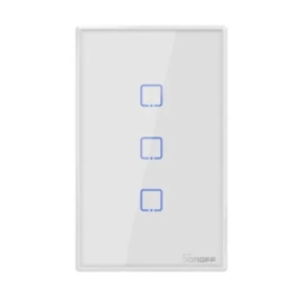 Interruptor smart Sonoff T2 3 Gang - Blanco