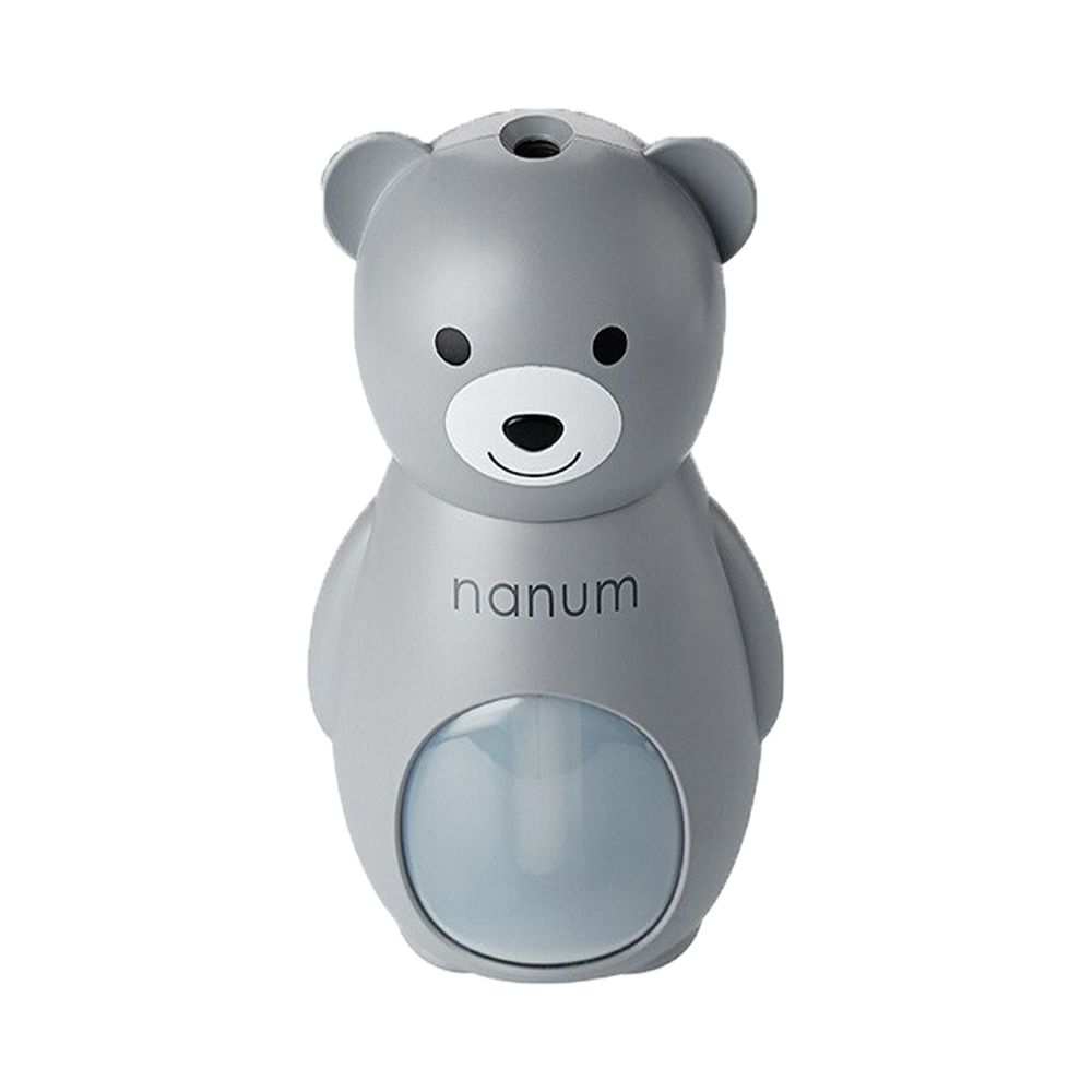 Mini Humidificador Difusor Oso Decorativo 160 ml Gray
