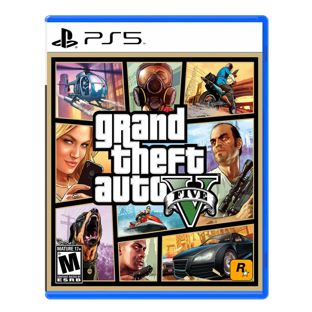 Grand Thef Auto V Ps5 - GTA V Ps5