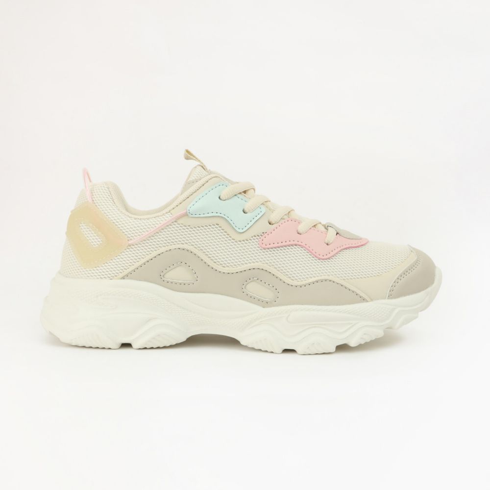 Zapatillas Urbanas Mujer Sybilla Setry2-Beige | CMR Perú - SY369FA13WG79LPE