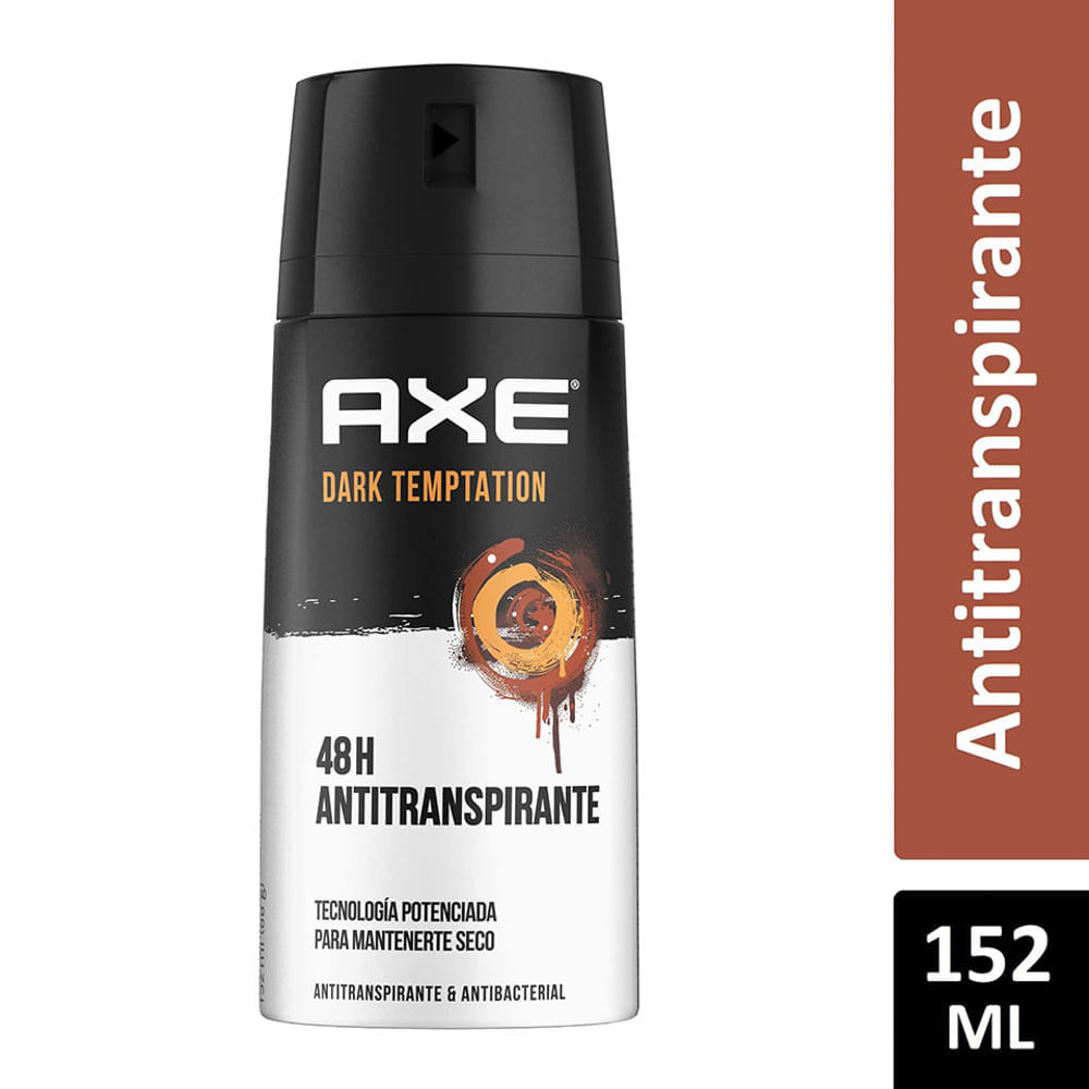 Antitranspirante Axe Dark Temptation - Frasco 152 ML