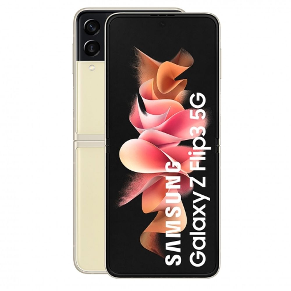 Samsung Galaxy Z Flip 3 8GB 128GB 6.7"" - CREMA