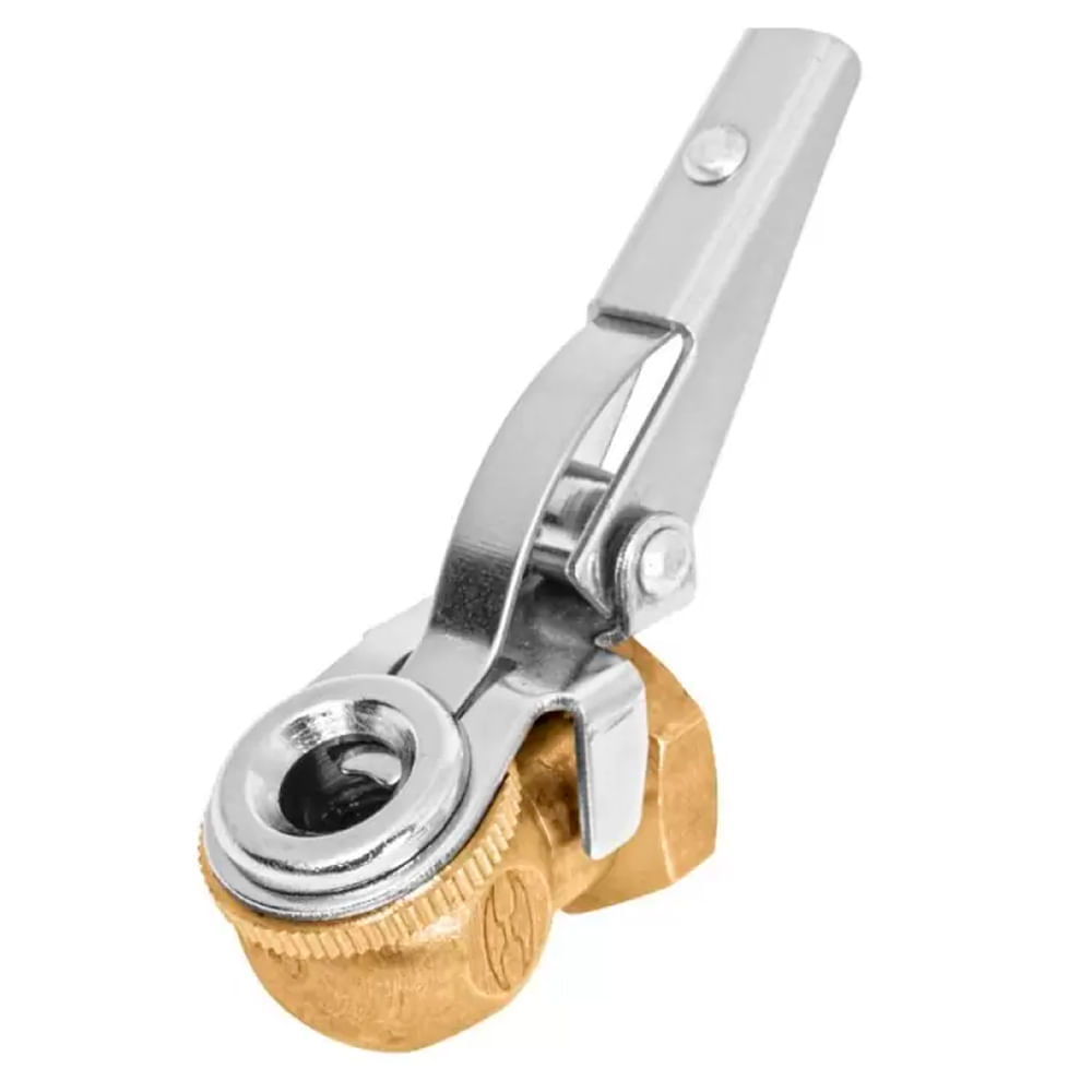 Inflador D/Latón Senc. C/CLIP 1/4"" NPT 19026 Truper