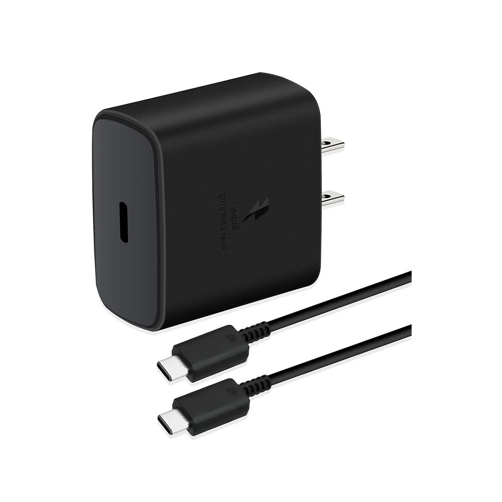 Samsung Cargador para coche USB carga rápida + Cable USB-C - Negro