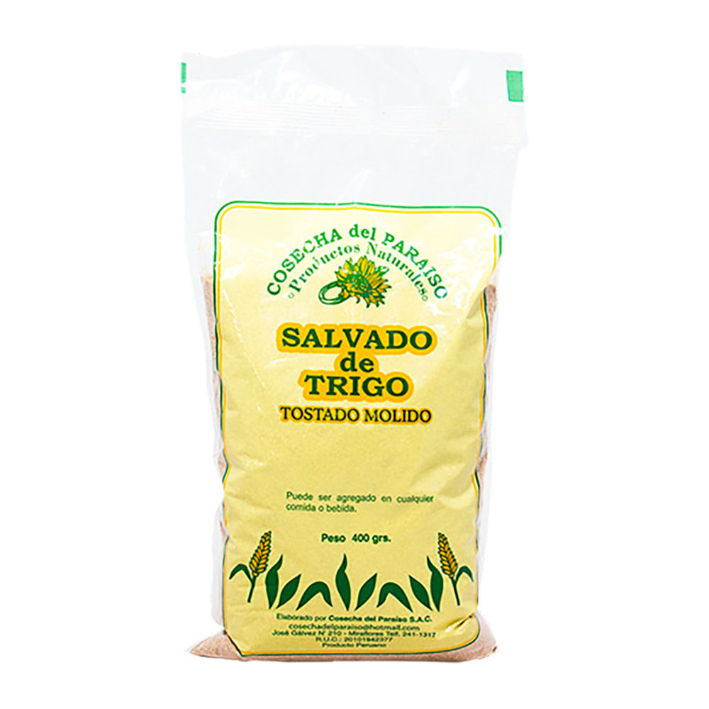 Salvado De Trigo Molido - Bolsa 400 G