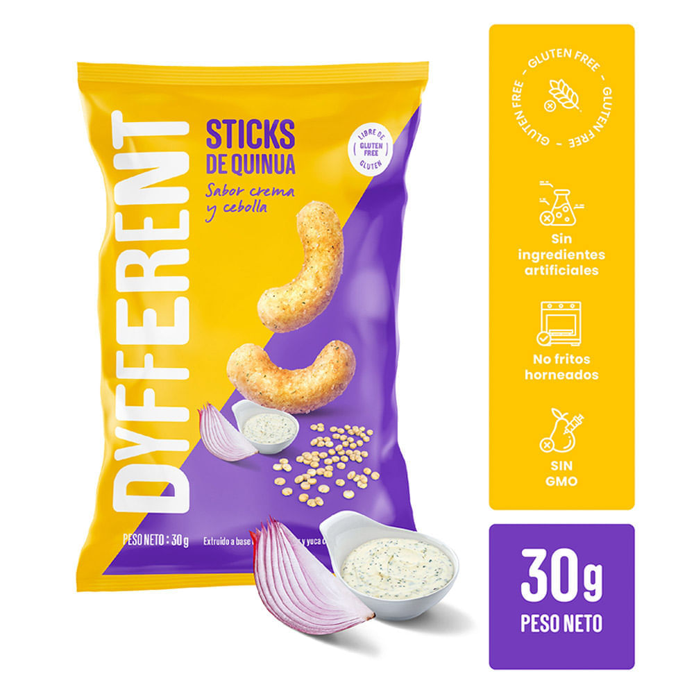 Stick Quinua Crema Cebolla Unidad 30 G Oechsle Oechsle