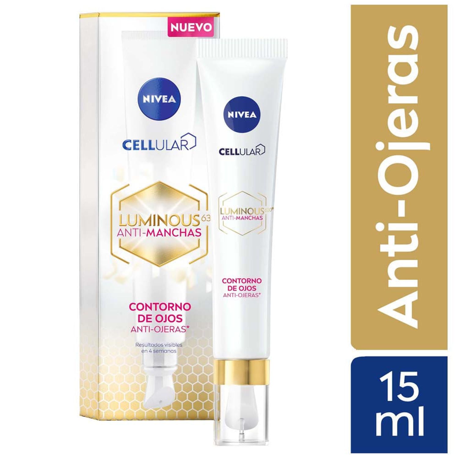 Crema Luminous Contorno de Ojos NIVEA Tubo 15ml Oechsle Crema Luminous Contorno de Ojos NIVEA Tubo 15ml Oechsle