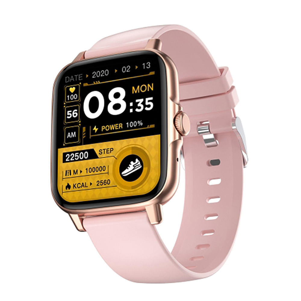 Pack Smartwatch Hello Watch 3 Beige 4GB Amoled Acuatico y