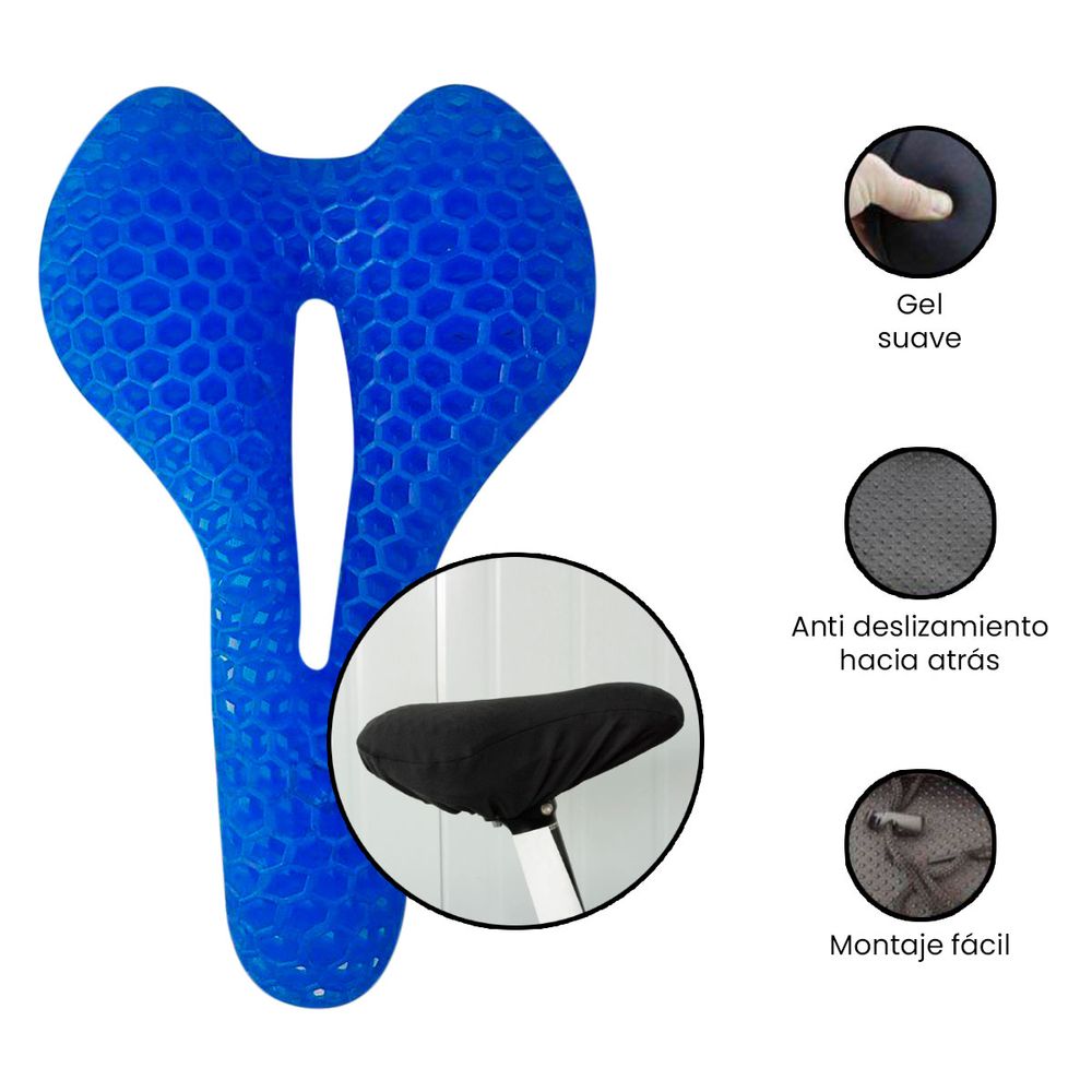 Asiento Cojín ortopédico de Gel y espuma viscoelástica para silla - Promart