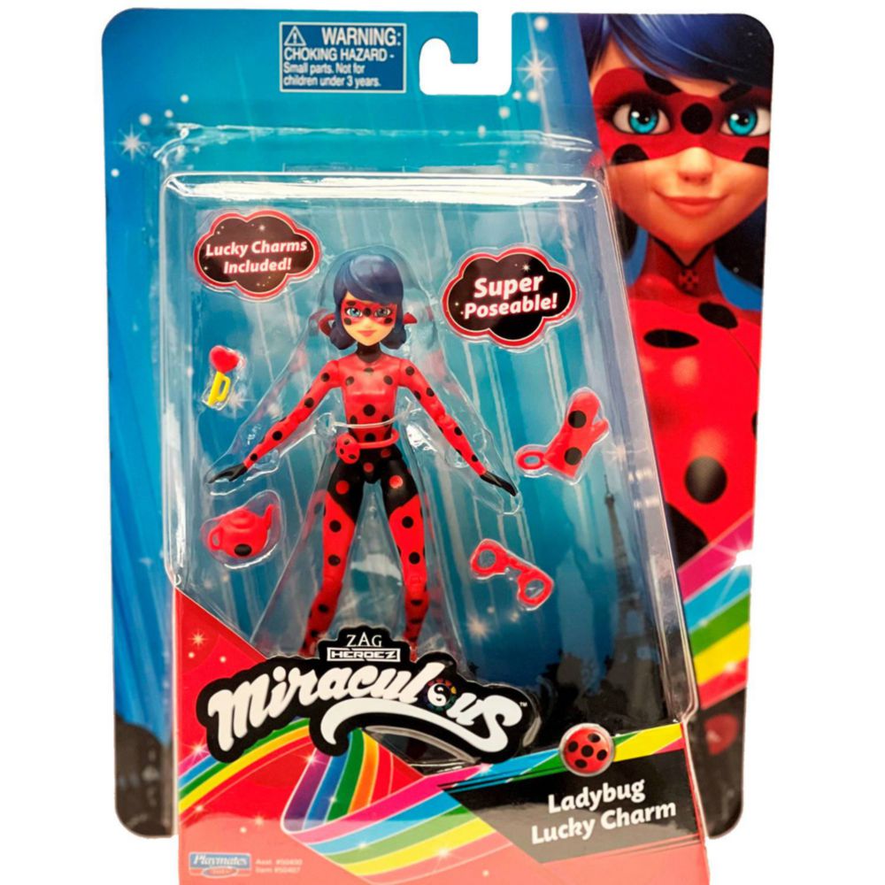 Muñeca Miraculous  Cm Ladybug Lucky Charm 50407  - Oechsle