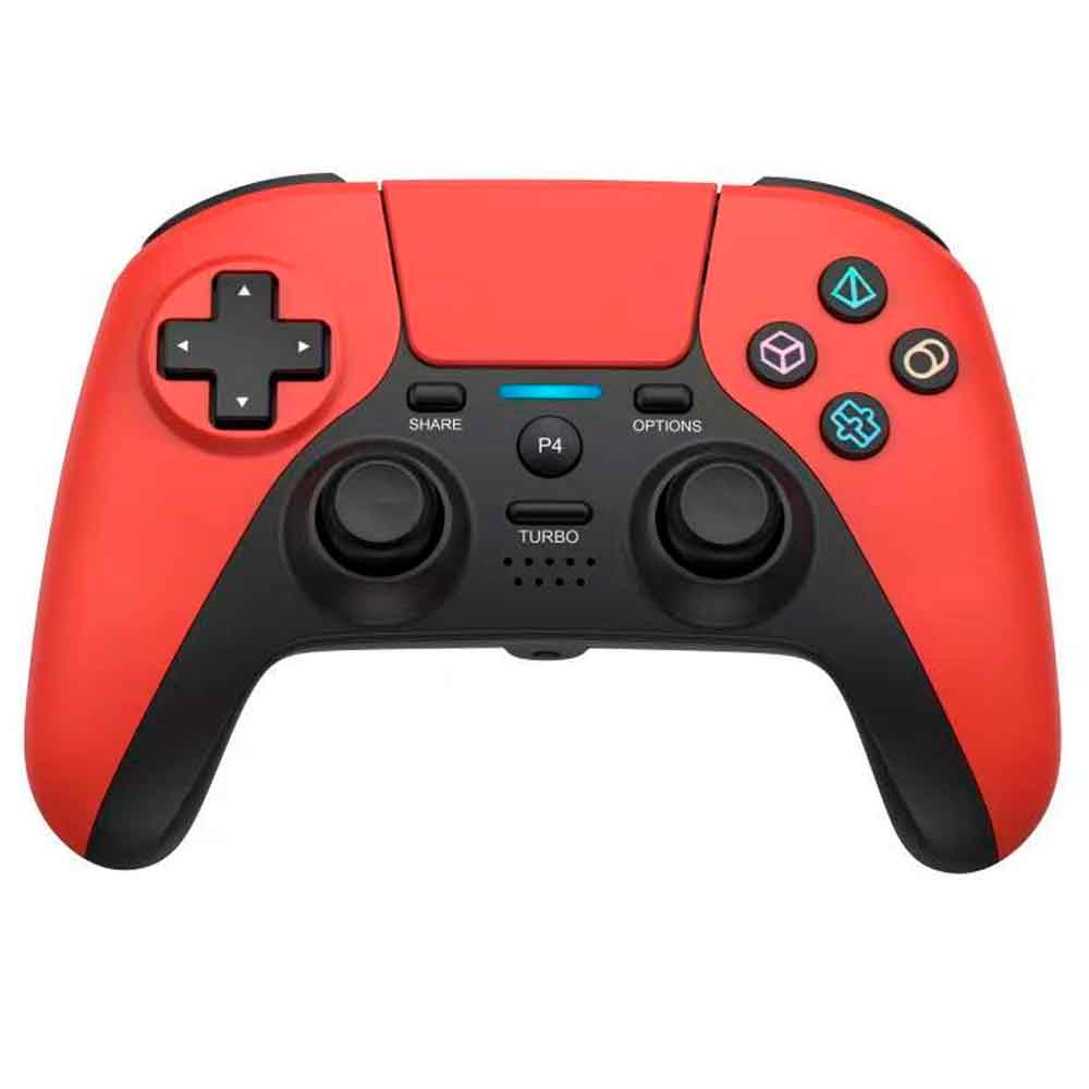 Mando para PS4 Rojo/Negro Alta Calidad Alternativo diseno p5