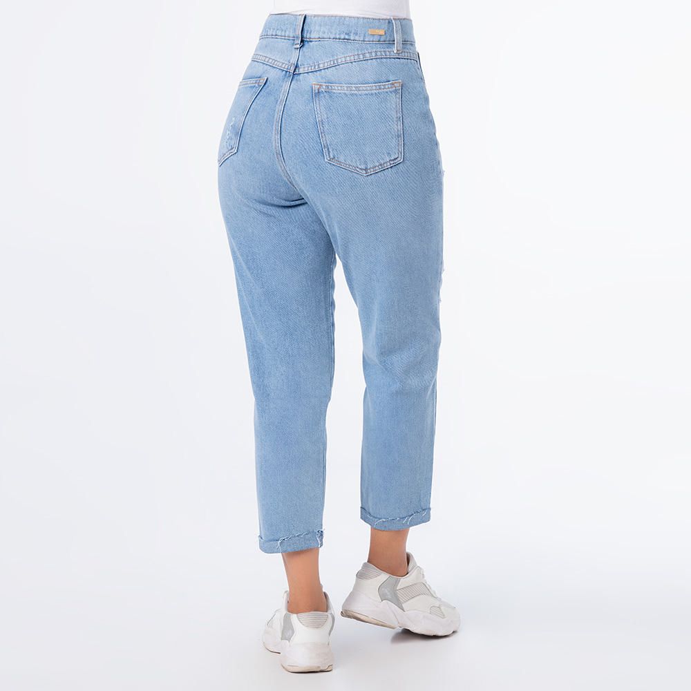 Pantalón vaquero tobillero pata ancha | Pantalones \u0026 Leggings Desigual Mujer  - Seiki Vietnam