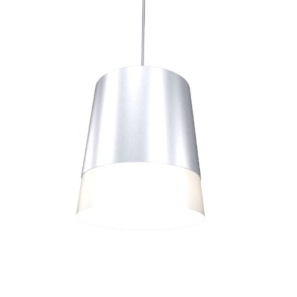 Luminaria Colgante Cónico Madera Prata