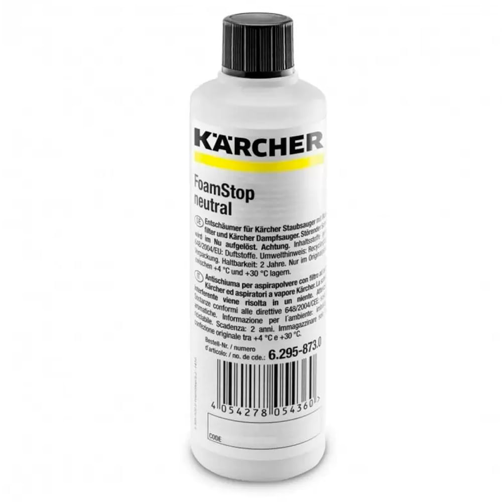 Antiespumante 125ml Karcher Foam Stop 6.295-873.0