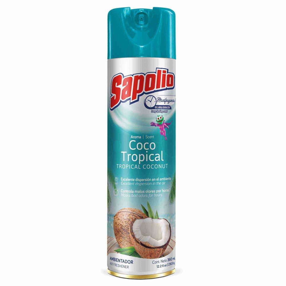 Ambientador SAPOLIO Coco Frasco 360ml