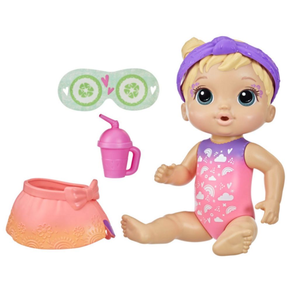 Muñeca Baby Alice Bebé Spa Multicolor Rubia Oechsle