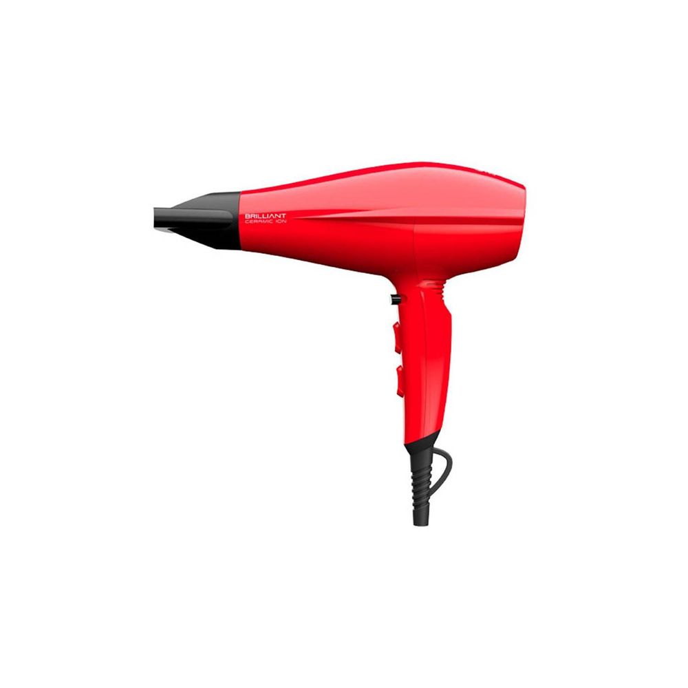 Secadora de Cabello Gama Brilliant Ceramic Ion 2200 Watts Rojo