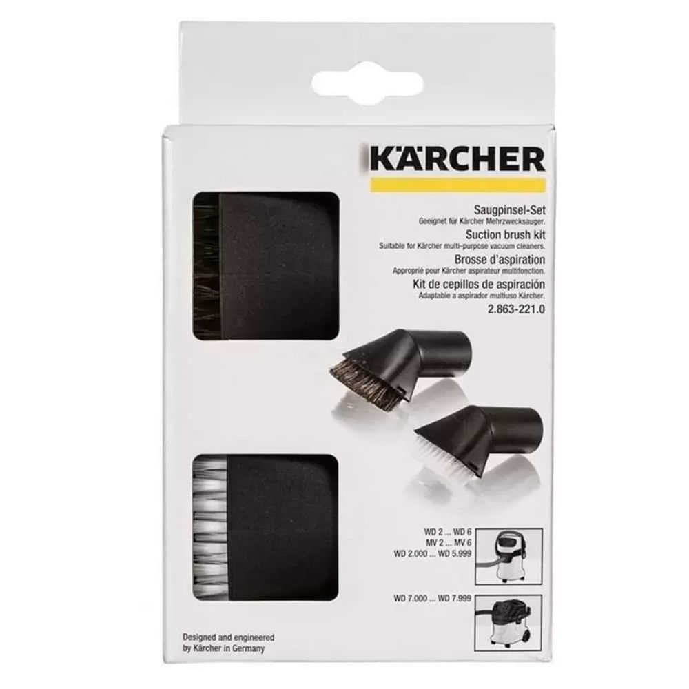 kit de pinceles para aspiradoras karcher 2.863-221.0