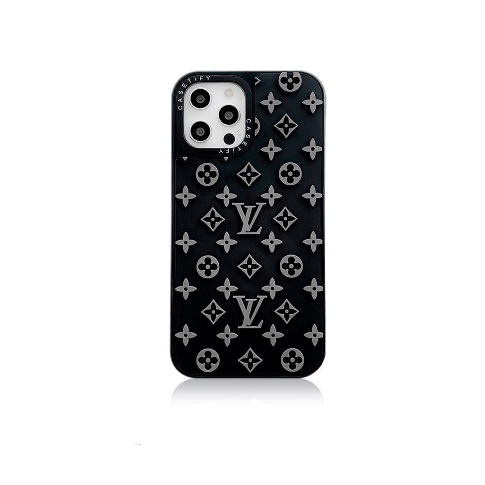 IPhone 8 Plus Case - Supreme Vuitton Black