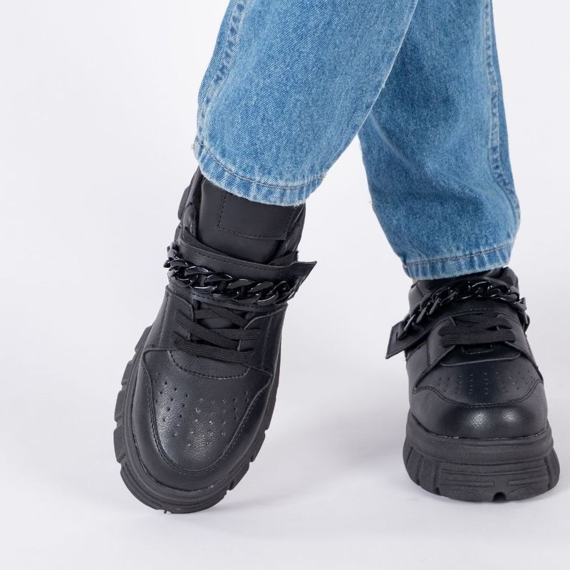 Zapatillas-mujer Negro – Oechsle