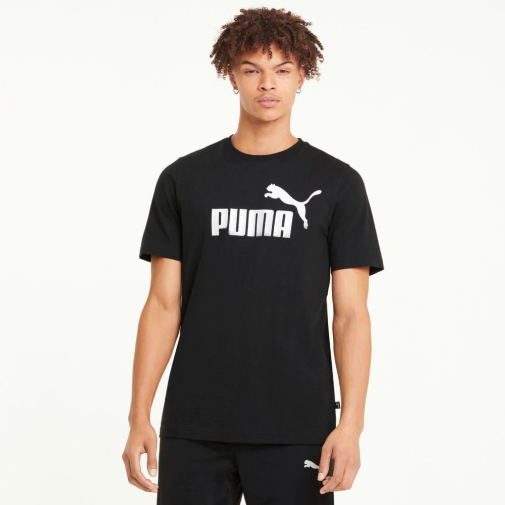 Polo Puma ESS Logo Tee Negro | Oechsle.pe - Oechsle
