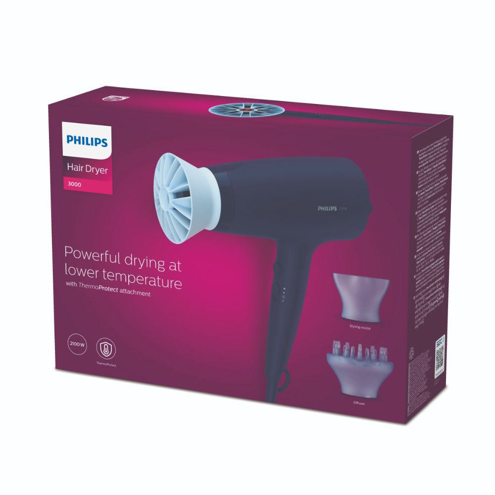 Secador de cabello Philips 2100W BHD360/20  - Oechsle