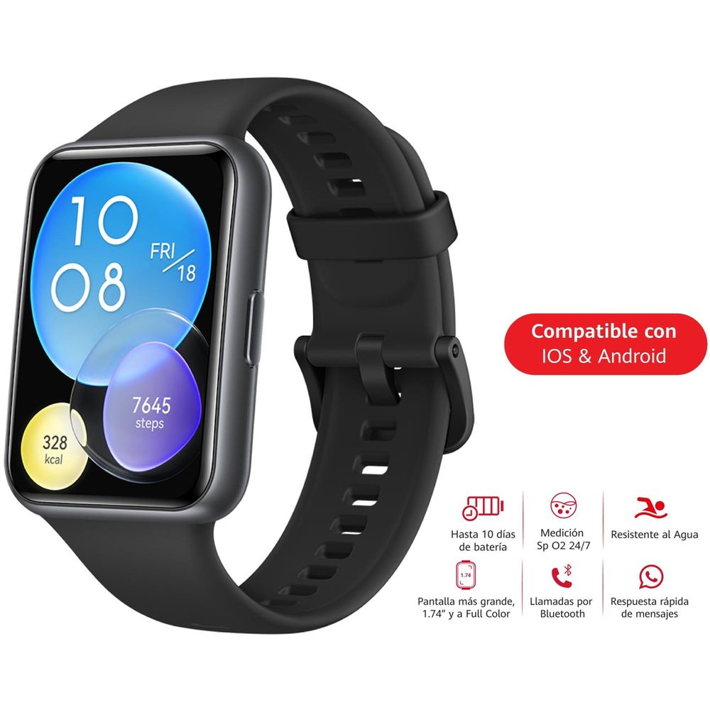 Smartwatch Huawei Watch Fit 2 Negro