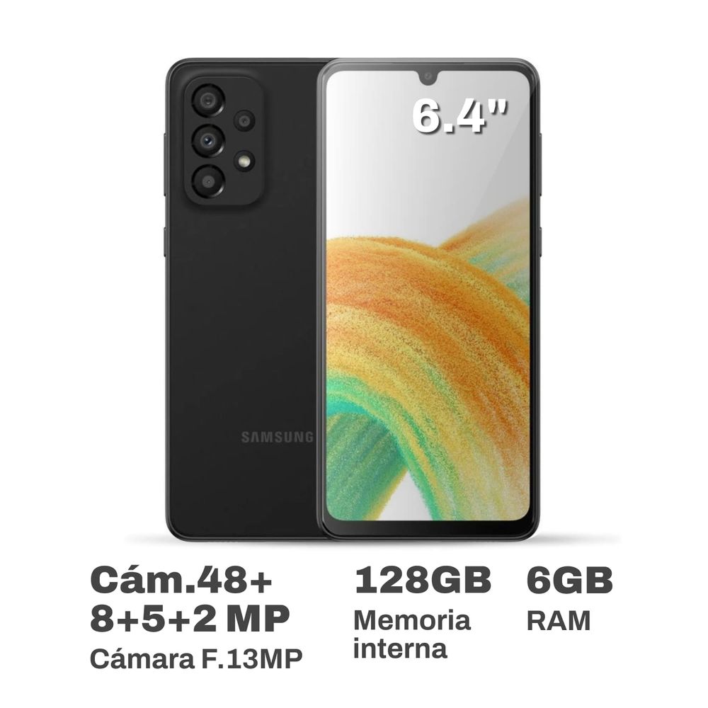 Celular Samsung Galaxy A33 6.4"" 6GB RAM 128 GB